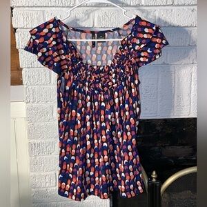 Polka Dot Babydoll Tunic